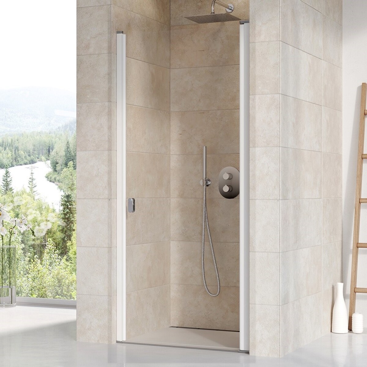 Sprchové dveře 90 cm Ravak Chrome 0QV70100Z1 Ravak
