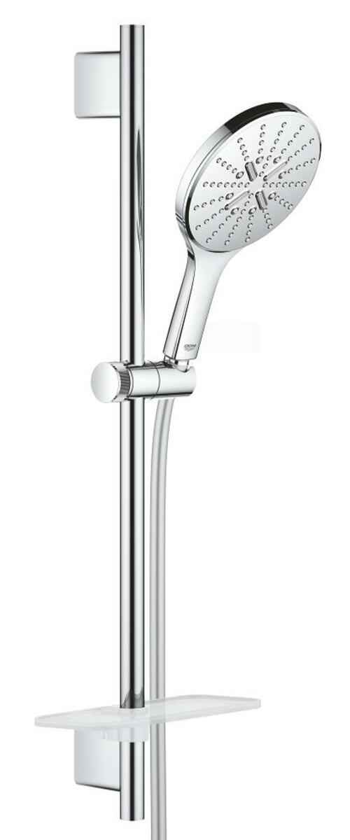 Sprchový set Grohe Rainshower SmartActive na stěnu s poličkou chrom 26591000 Grohe