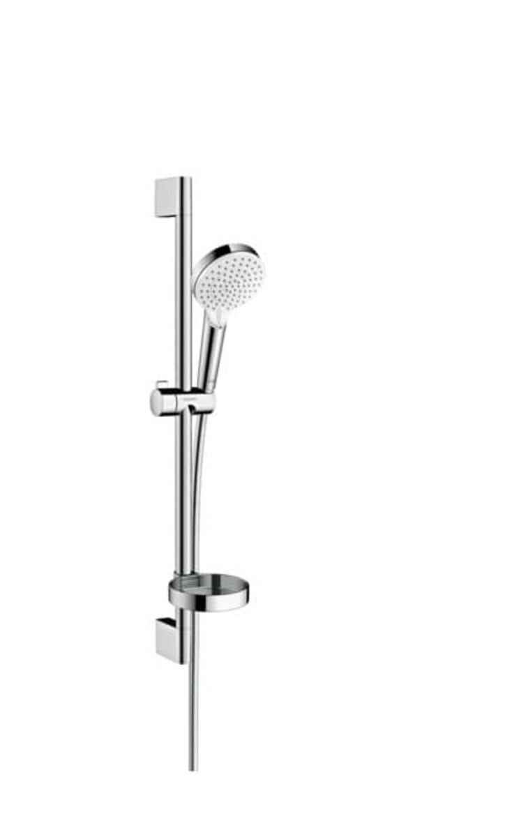 Sprchový set Hansgrohe Crometta na stěnu bez baterie bílá/chrom 26553400 Hansgrohe