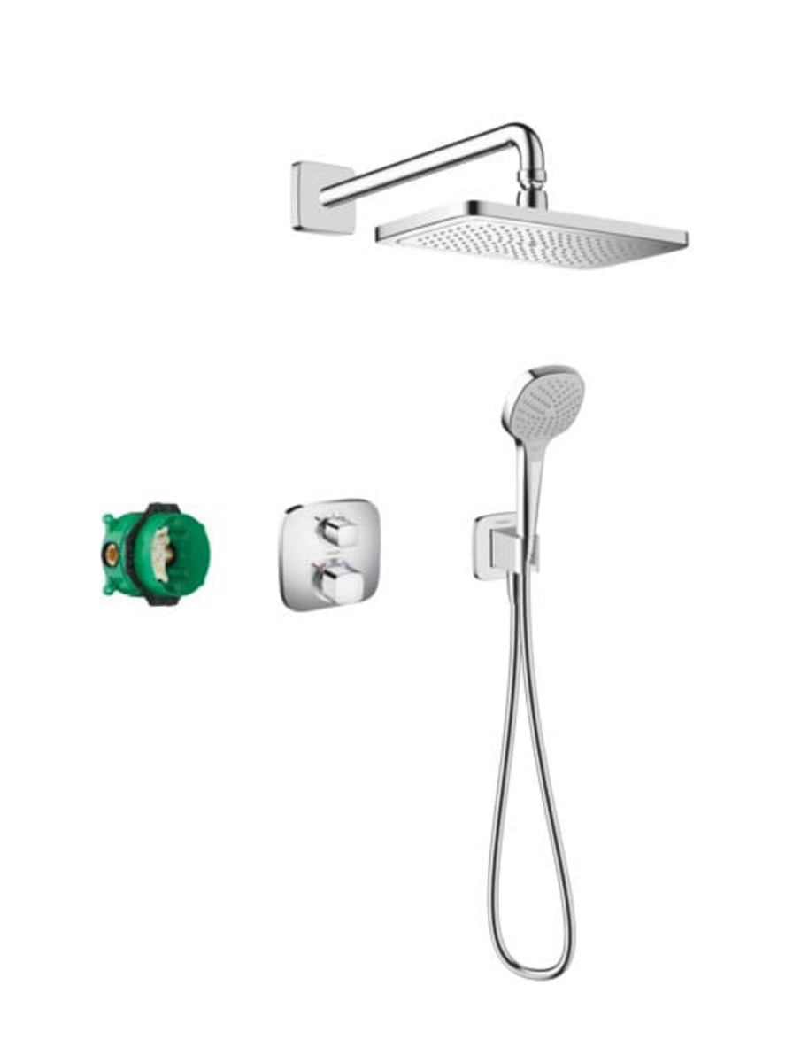 Sprchový systém Hansgrohe Croma E pod omítku s termostatickou baterií chrom 27953000 Hansgrohe