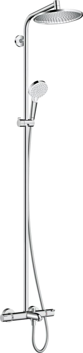 Sprchový systém Hansgrohe Crometta S na stěnu s vanovým termostatem chrom 27320000 Hansgrohe