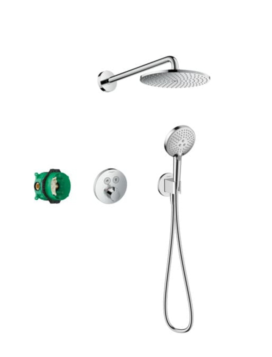 Sprchový systém Hansgrohe Raindance S pod omítku s termostatickou baterií chrom 27951000 Hansgrohe