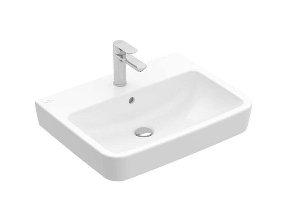 Umyvadlo Villeroy & Boch O.Novo 60x46 cm otvor pro baterii uprostřed 4A416001 Villeroy & Boch