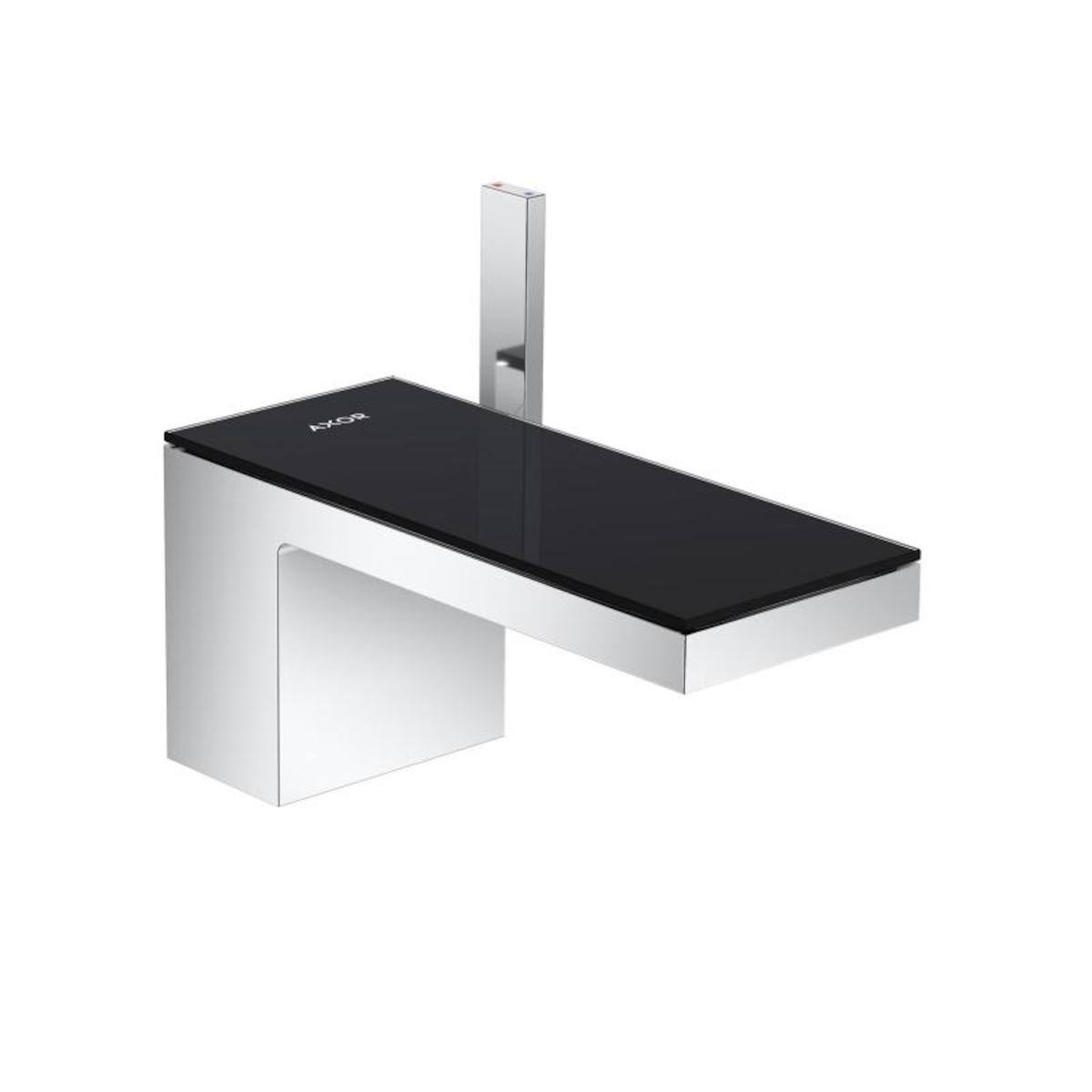 Umyvadlová baterie Hansgrohe Axor MyEdition s clic-clacem chrom/černé sklo 47010600 Hansgrohe