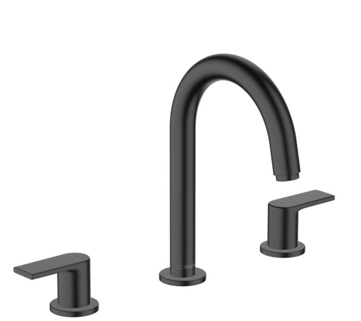 Umyvadlová baterie Hansgrohe Vernis Shape s výpustí černý mat 71563670 Hansgrohe