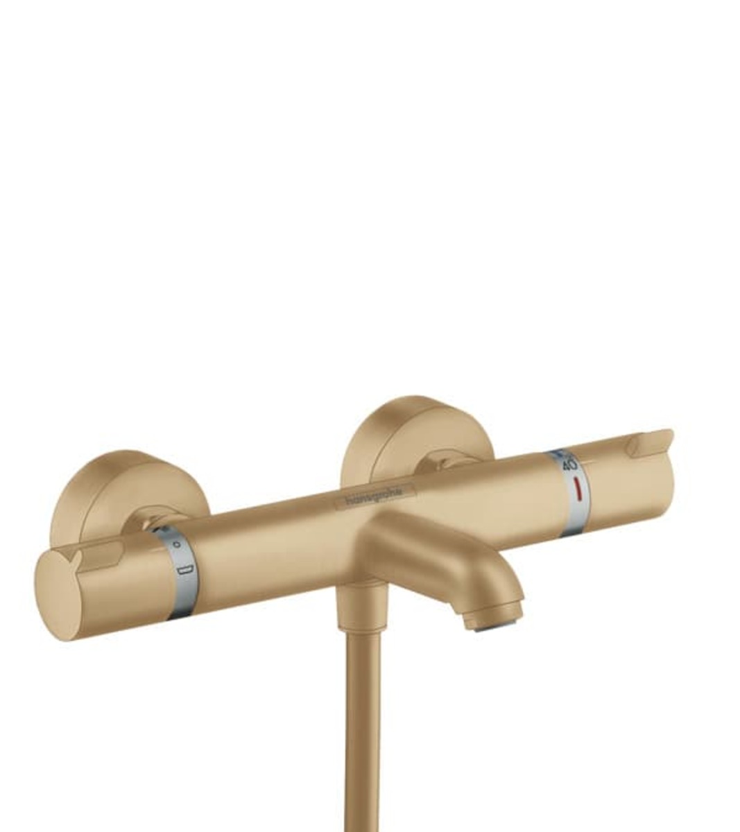 Vanová baterie Hansgrohe Ecostat bez sprchového setu 150 mm kartáčovaný bronz 13114140 Hansgrohe