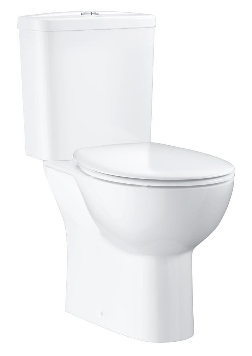 Wc kombi komplet Grohe BAU-CERAMIC alpská bílá zadní odpad 39604000 Grohe