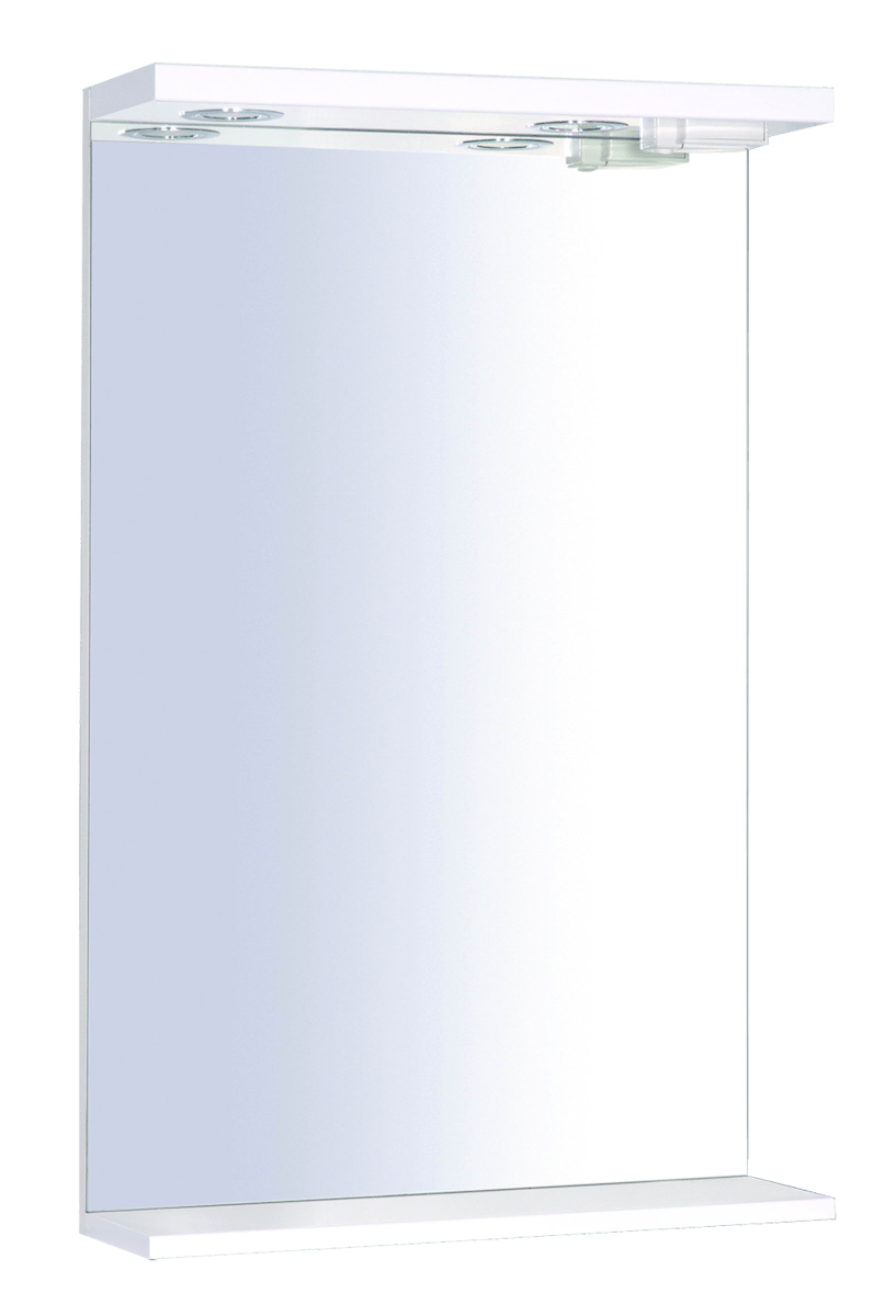 Zrcadlo s osvětlením Keramia Pro 60x80 cm bílá PROZRCK60IP Keramia