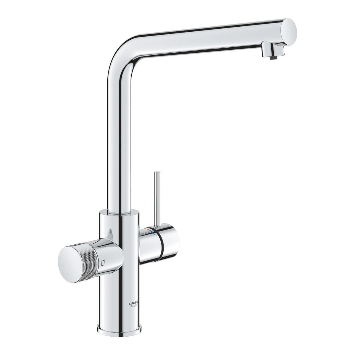 Dřezová baterie Grohe GROHE Blue Pure 2022 s filtrem chrom 30600000 Grohe