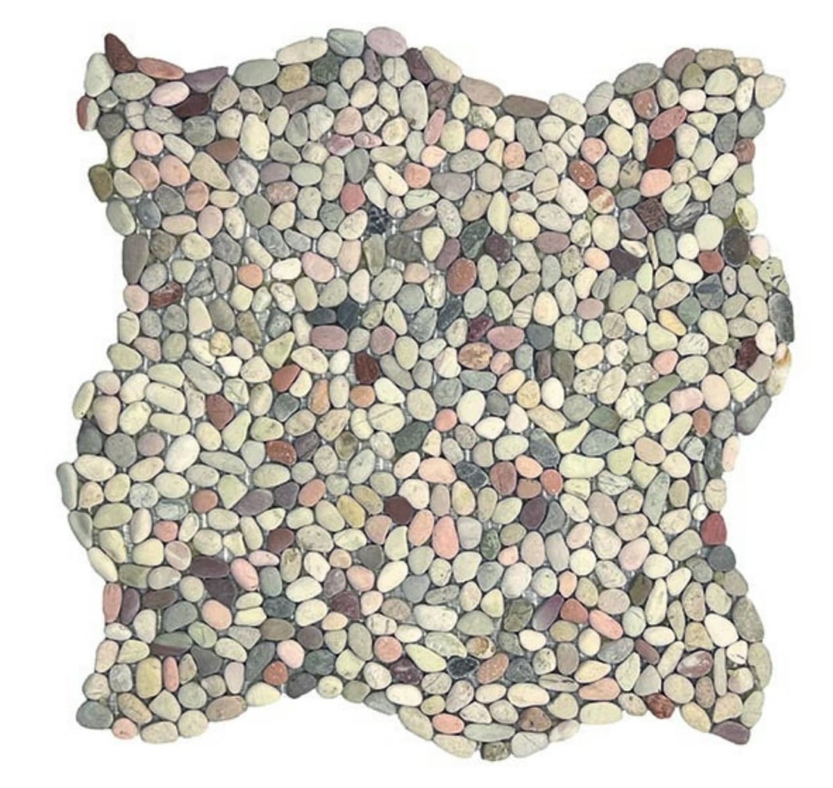 Kamenná mozaika Mosavit Mini pebbles mix 30x30 cm mat PEBBLEMIX Mosavit