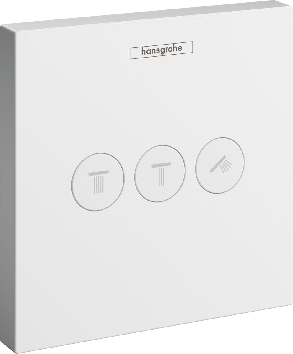 Ventil Hansgrohe ShowerSelect bez podomítkového tělesa matná bílá 15764700 Hansgrohe