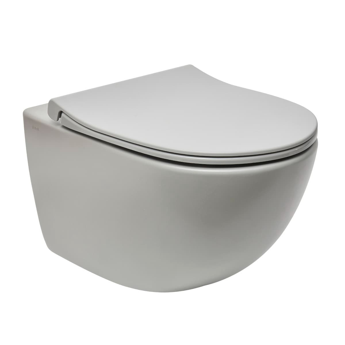 WC závěsné Vitra Sento SmoothFlush šedé včetně sedátka