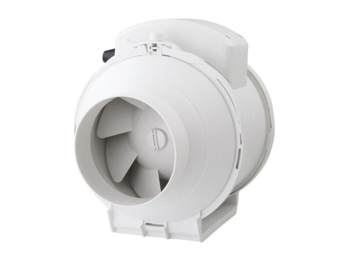 Diagonální ventilátor potrubní HACO DVP HIDE 100 S bílá AVDVPHIDE100S Haco