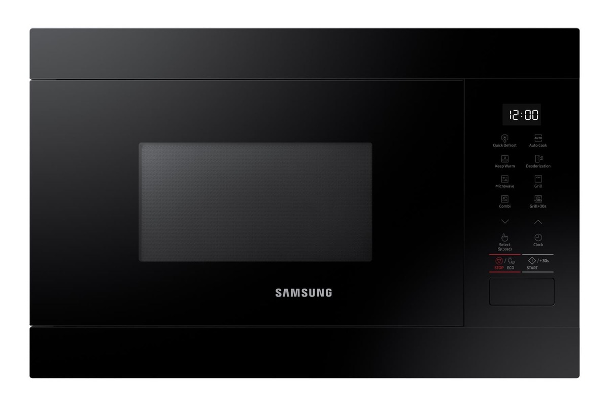 Vestavná mikrovlnná trouba Samsung černé sklo MG22M8254AK/E2 Samsung