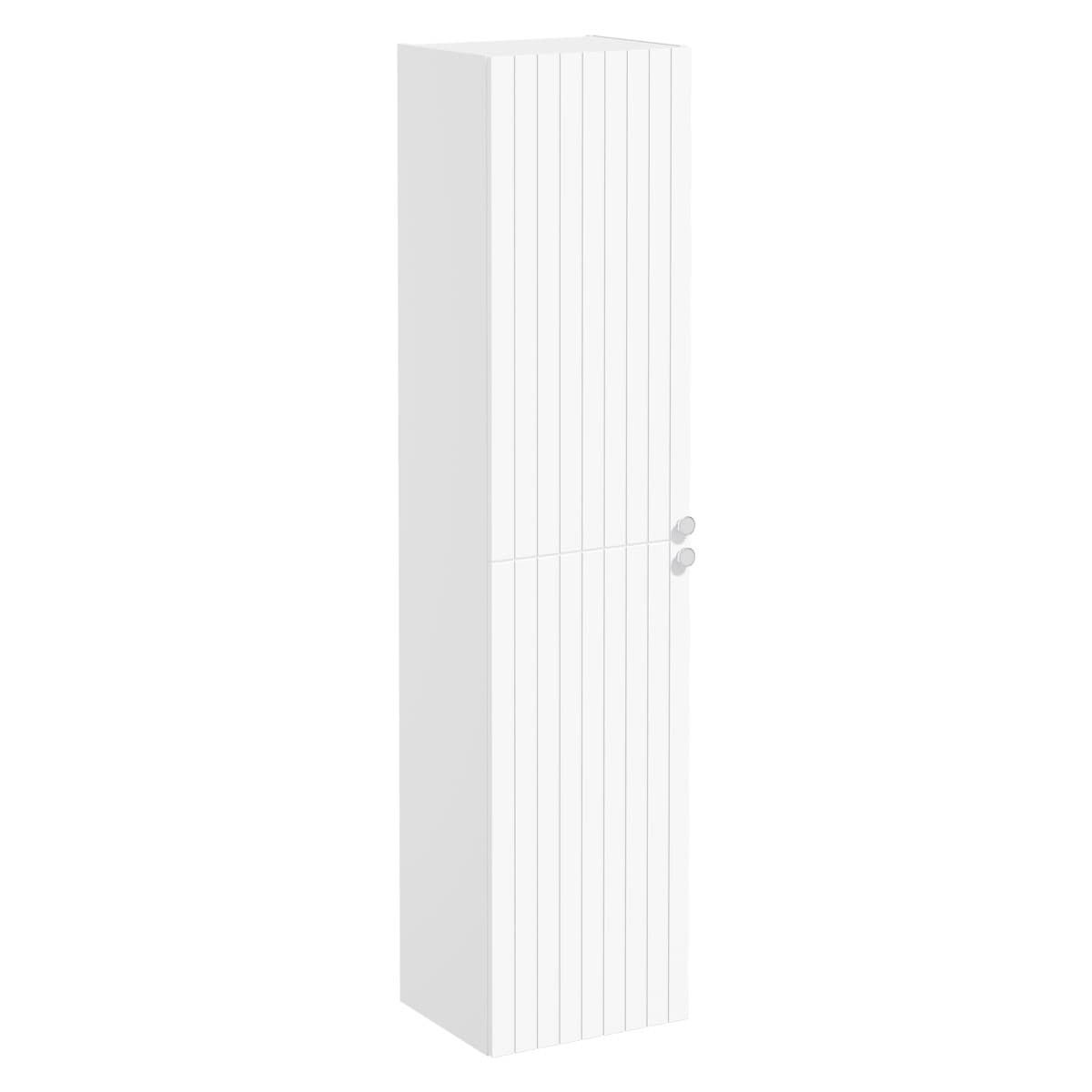Koupelnová skříňka vysoká Vitra Root 40x180x35 cm bílá mat ROOTV40BI Vitra