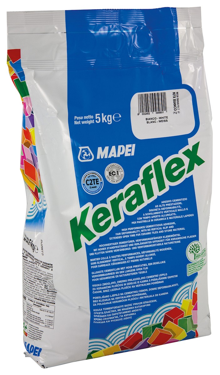 Lepidlo Mapei Keraflex šedá 5 kg C2TE KERAFLEX54 Mapei