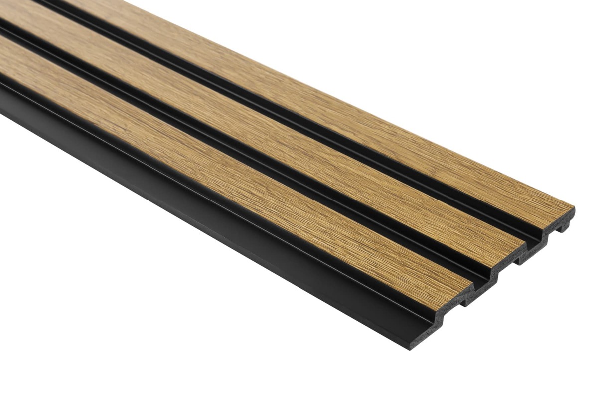 Obkladová lamela Fineza Slat Medium Natural oak 270x12 cm SLAT02NO Fineza