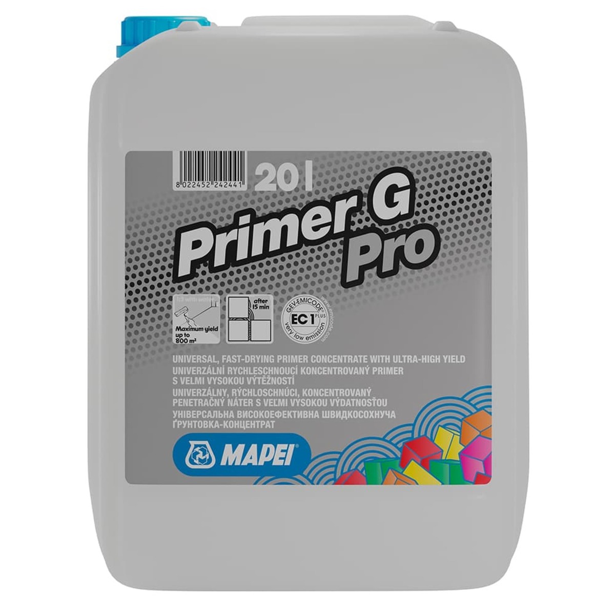 Penetrace Mapei Primer G Pro 20 litr PRIMERGPRO20 Mapei