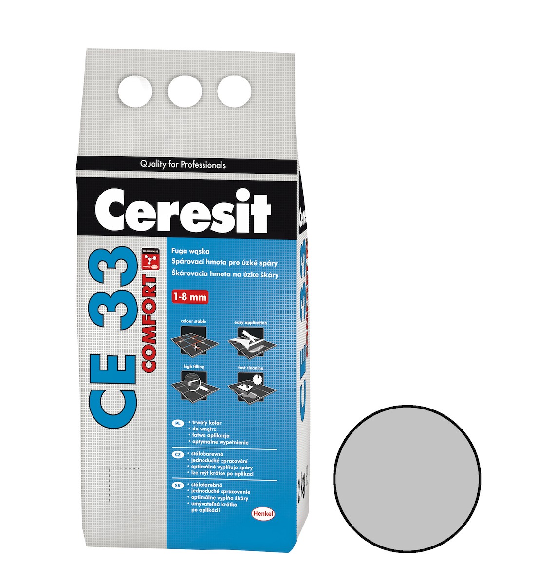Spárovací hmota Ceresit CE 33 manhattan 2 kg CG2A CE33210 Ceresit