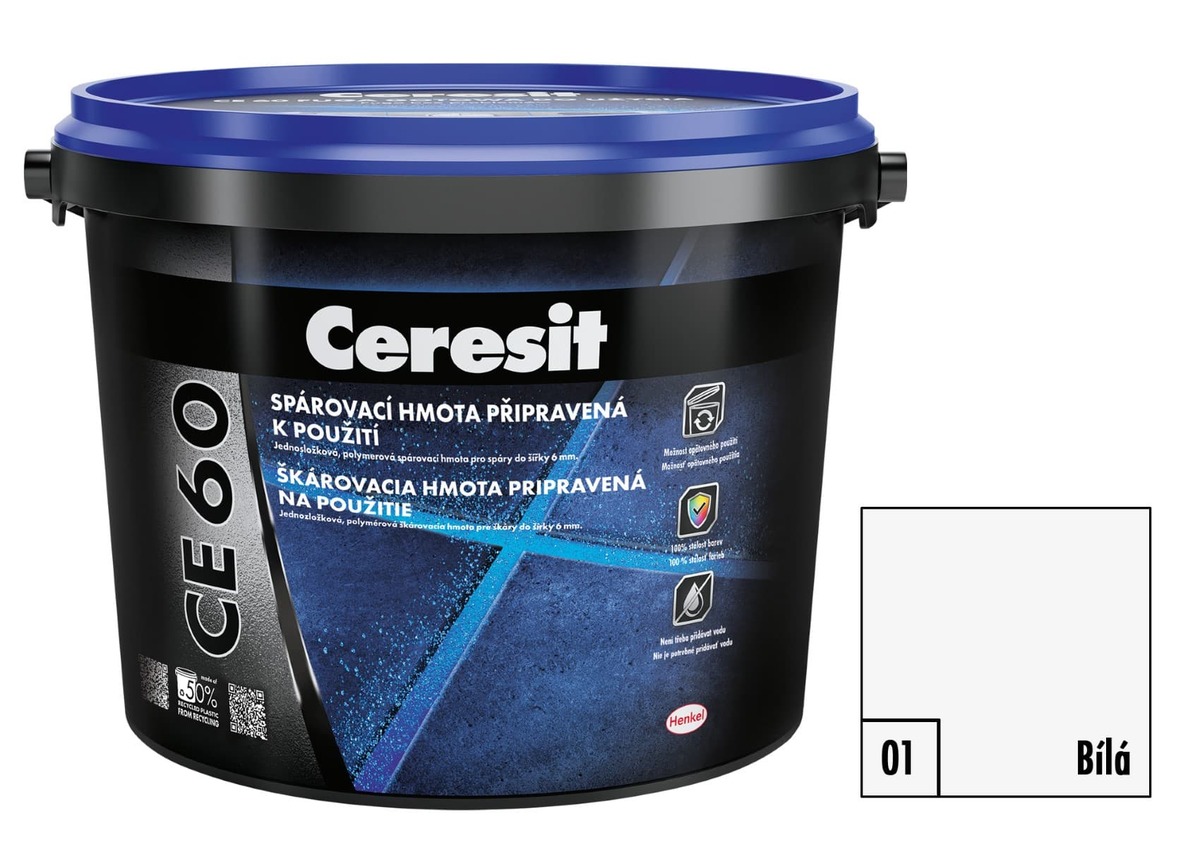 Spárovací hmota Ceresit CE 60 bílá 2 kg CE60201 Ceresit