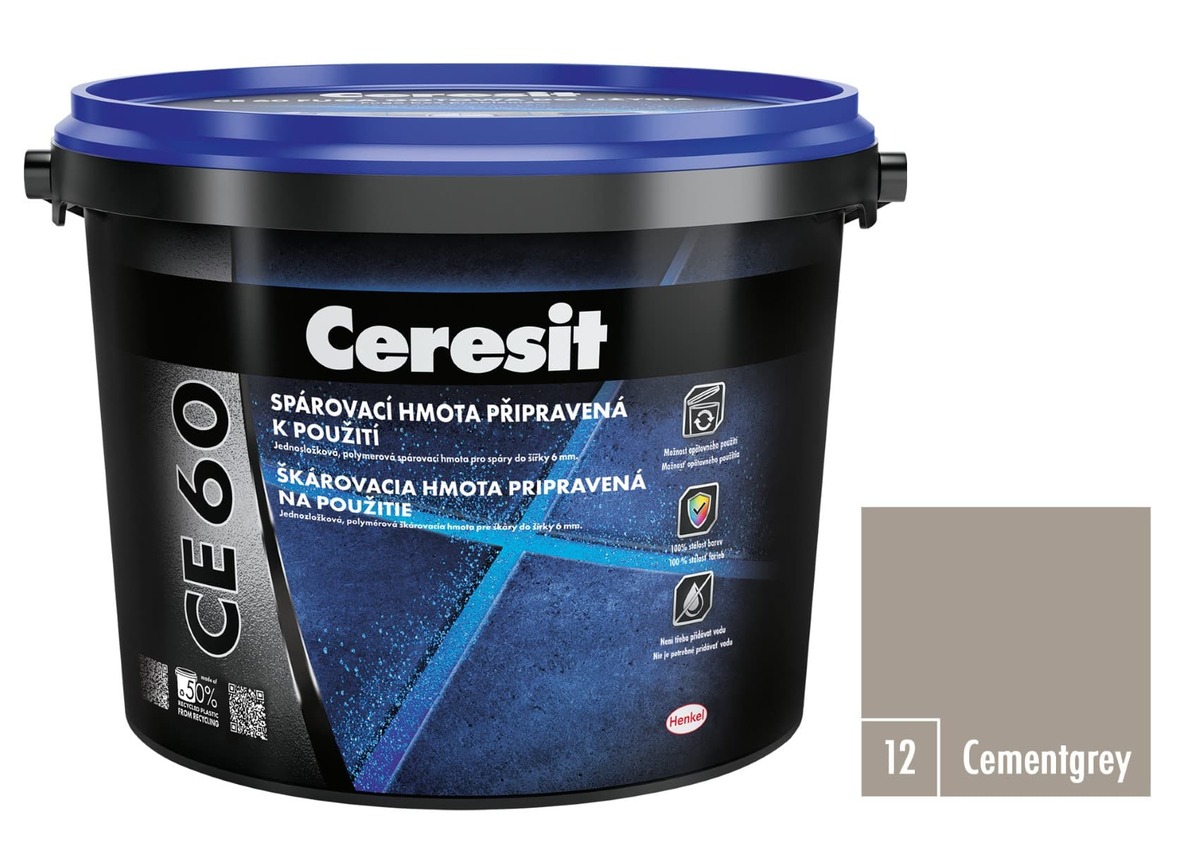 Spárovací hmota Ceresit CE 60 cementgrey 2 kg CE60212 Ceresit