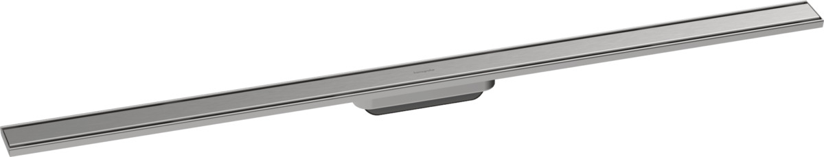 Sprchový žlab Hansgrohe RainDrain Original 120 cm kartáčovaná nerez mat 56201800 Hansgrohe