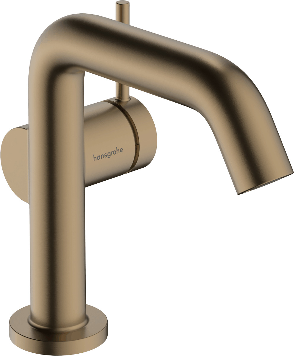 Umyvadlová baterie Hansgrohe Tecturis S bez výpusti kartáčovaný bronz 73321140 Hansgrohe