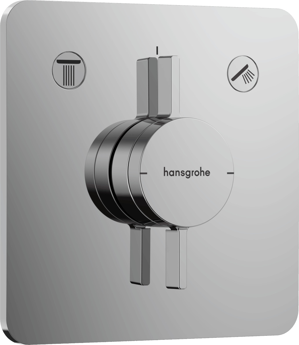 Vanová baterie Hansgrohe DuoTurn Q bez podomítkového tělesa chrom 75414000 Hansgrohe