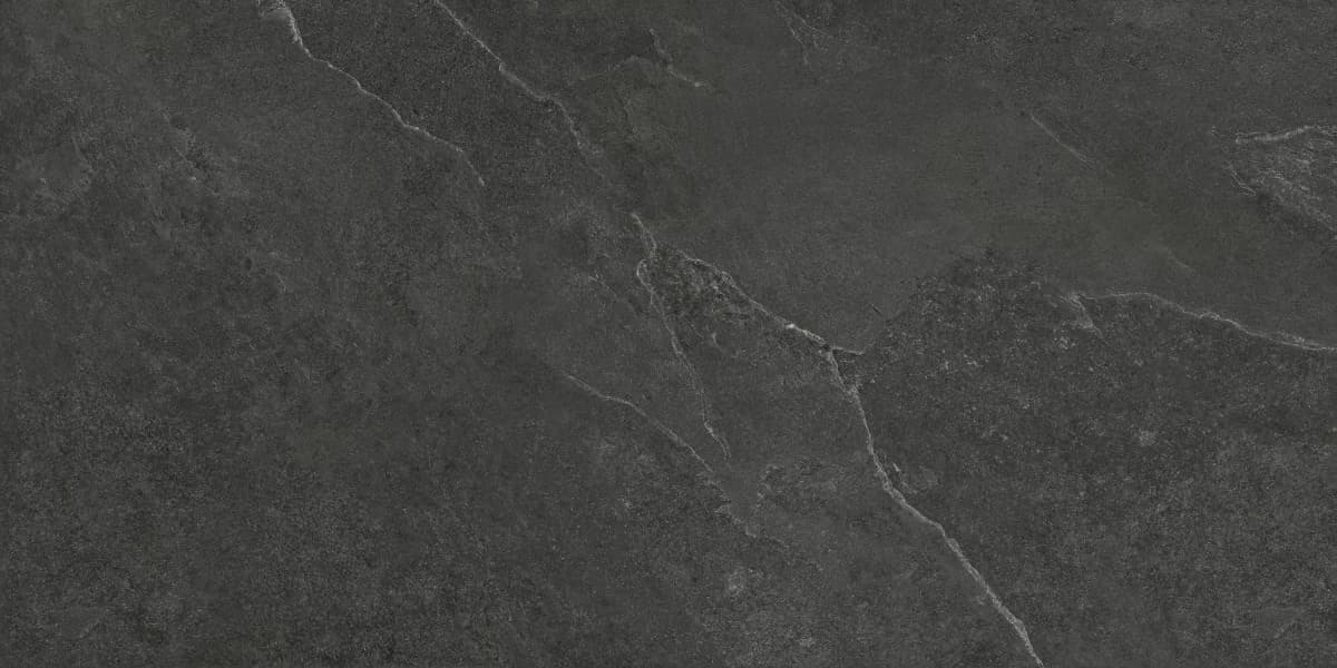 Dlažba Sintesi J.U.S.T. black slate 60x120 cm mat JUST21232 Sintesi