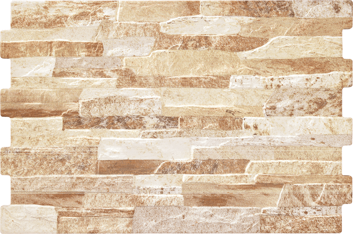 Obklad Geotiles Brick terra 34x50 cm reliéfní BRICKTE Geotiles