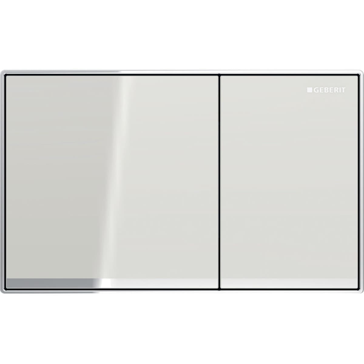 Ovládací tlačítko Geberit Sigma sklo písková šedá 115.640.JL.1 Geberit