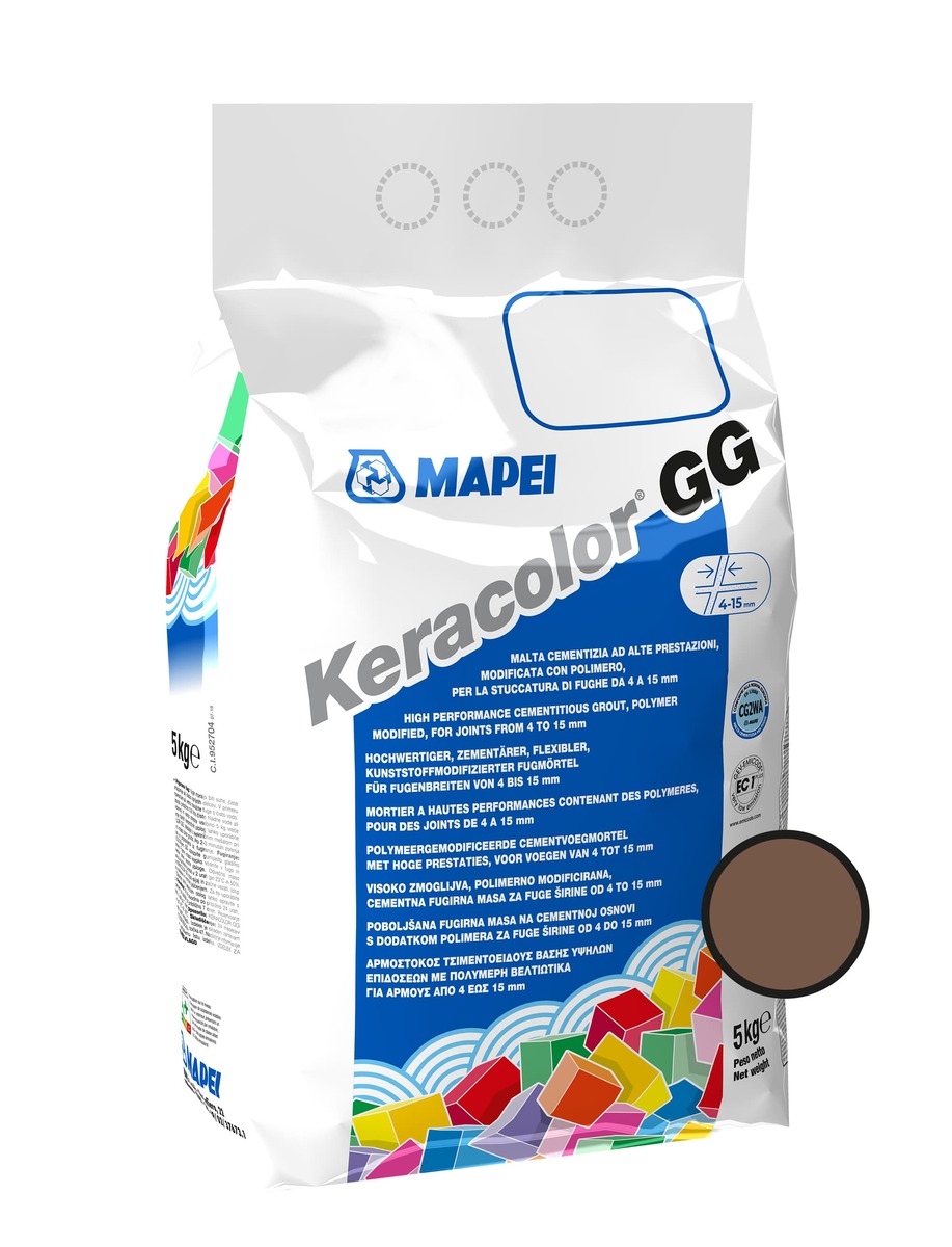 Spárovací hmota Mapei Keracolor GG caramel 5 kg CG2WA KERACOLG5144 Mapei