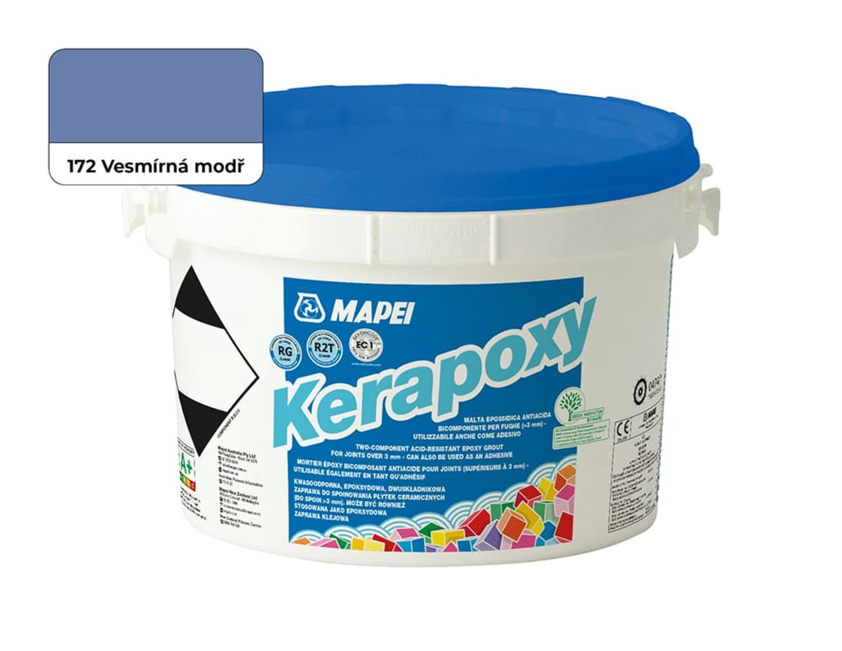Spárovací hmota Mapei Kerapoxy modrá 2 kg R2T MAPX2172 Mapei