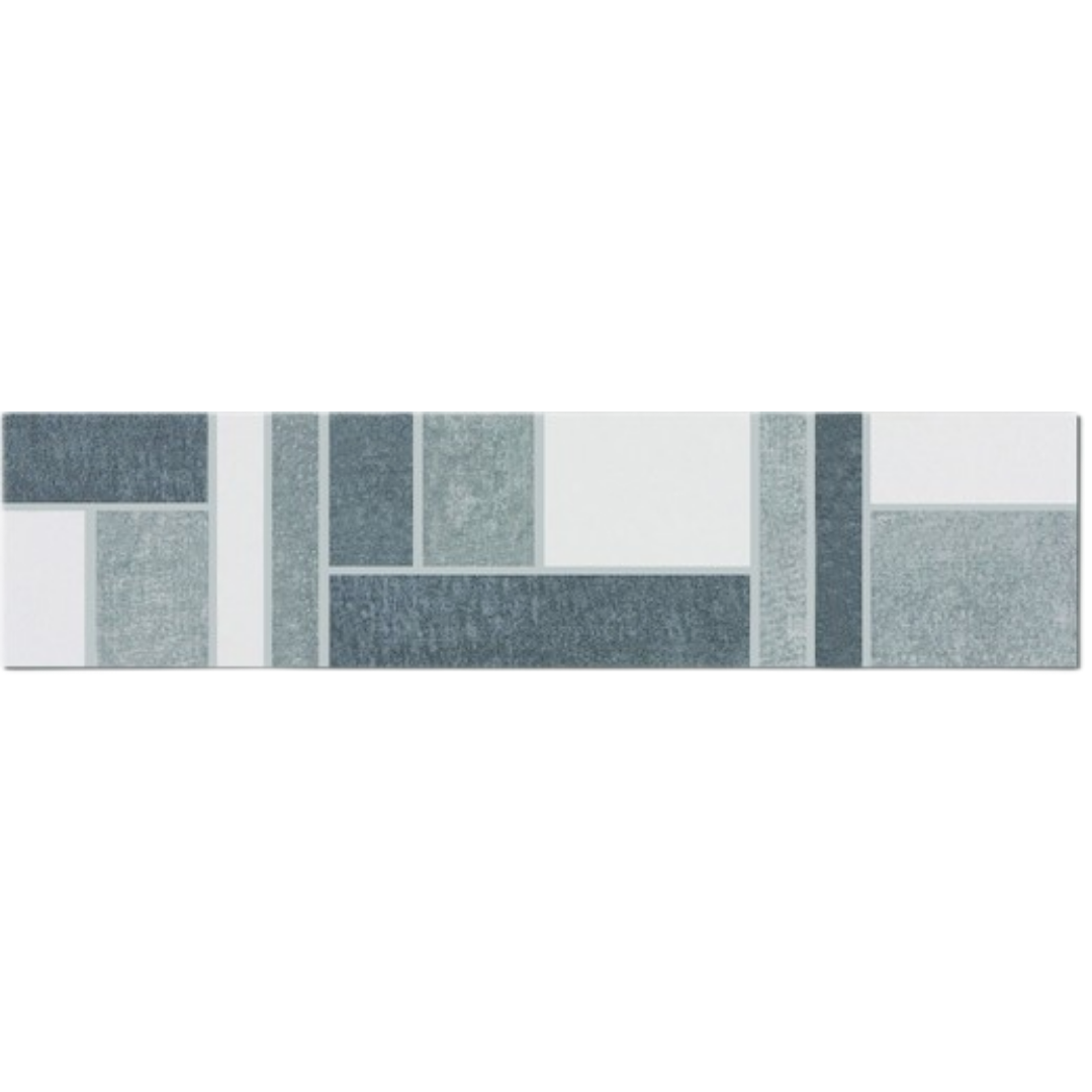 Dekor Multi Tahiti bílošedá 8x33 cm mat DDPL4513.1 Multi