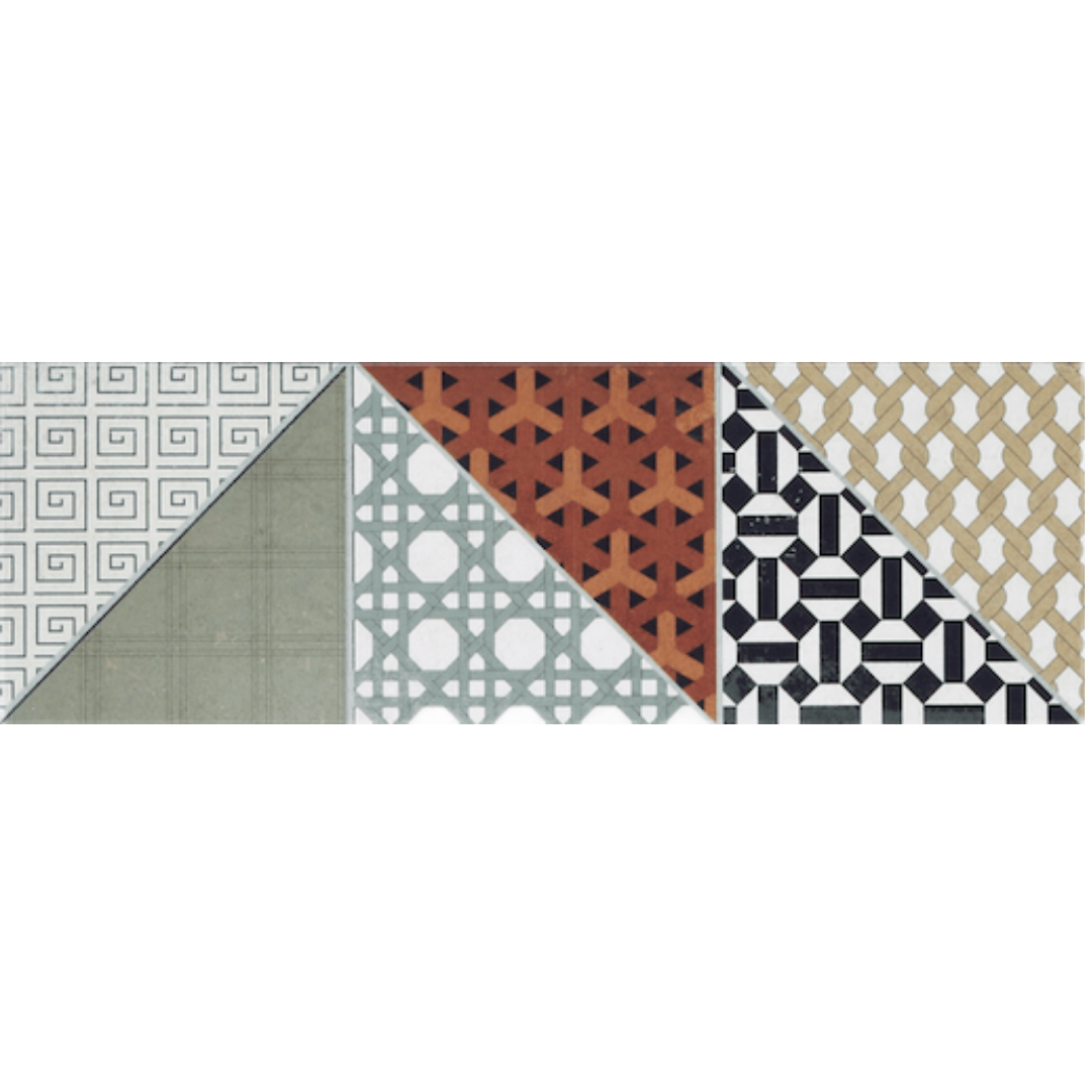 Dekor Rako Deco mix barev 15x45 cm mat DDPPD659.1 Rako
