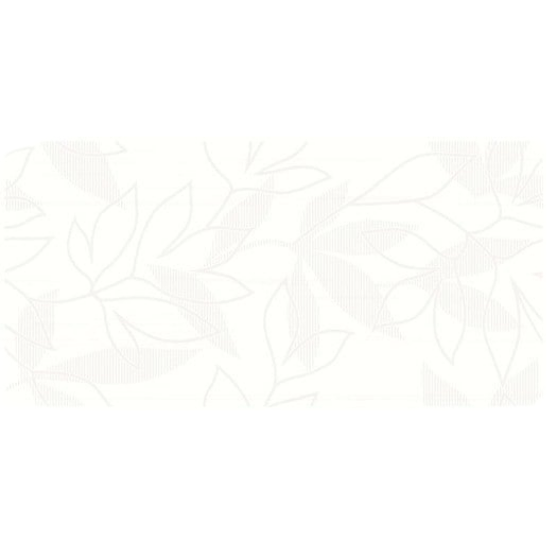 Dekor Rako Easy R bílá 20x40 cm mat WITMB060.1 Rako