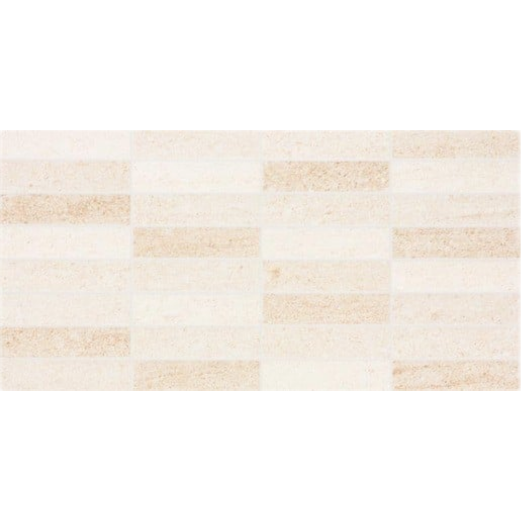 Dekor Rako Garda béžová 20x40 cm mat WADMB569.1 Rako