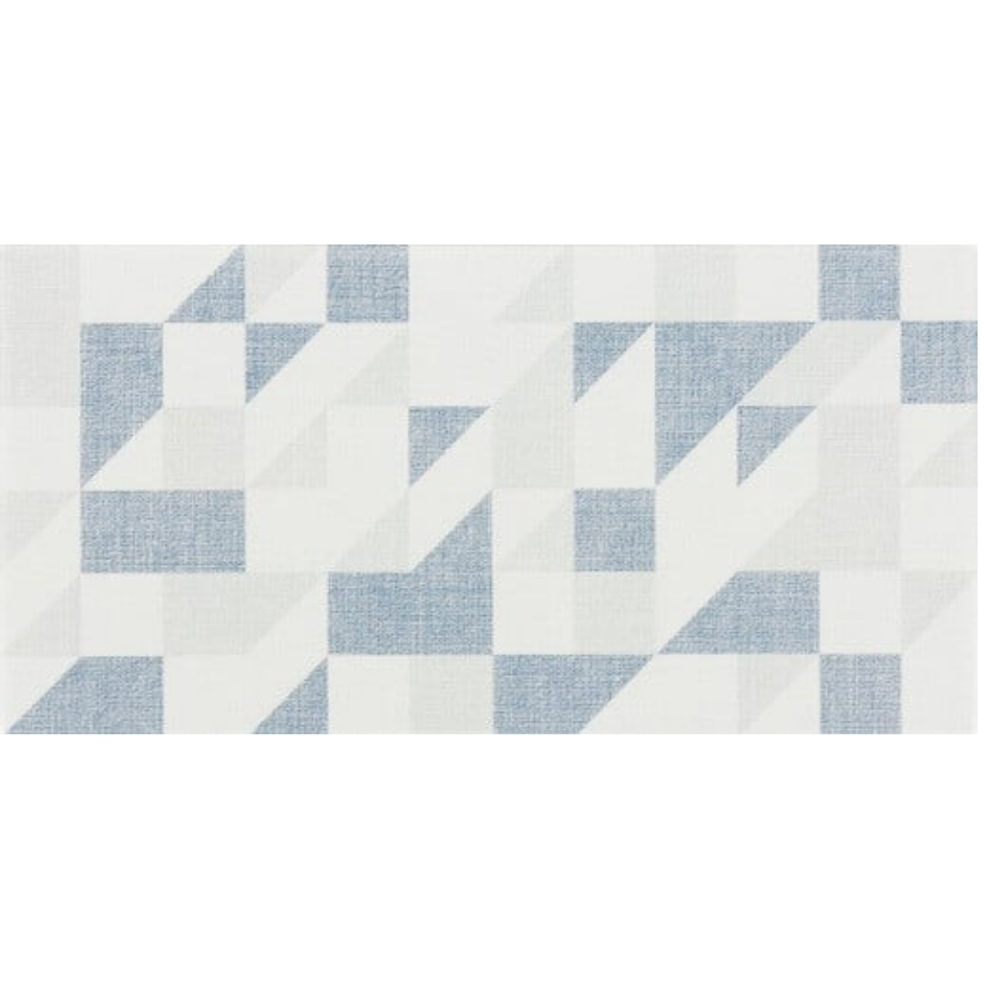 Dekor Rako Tess modrá 20x40 cm mat / lesk WADMB455.1 Rako