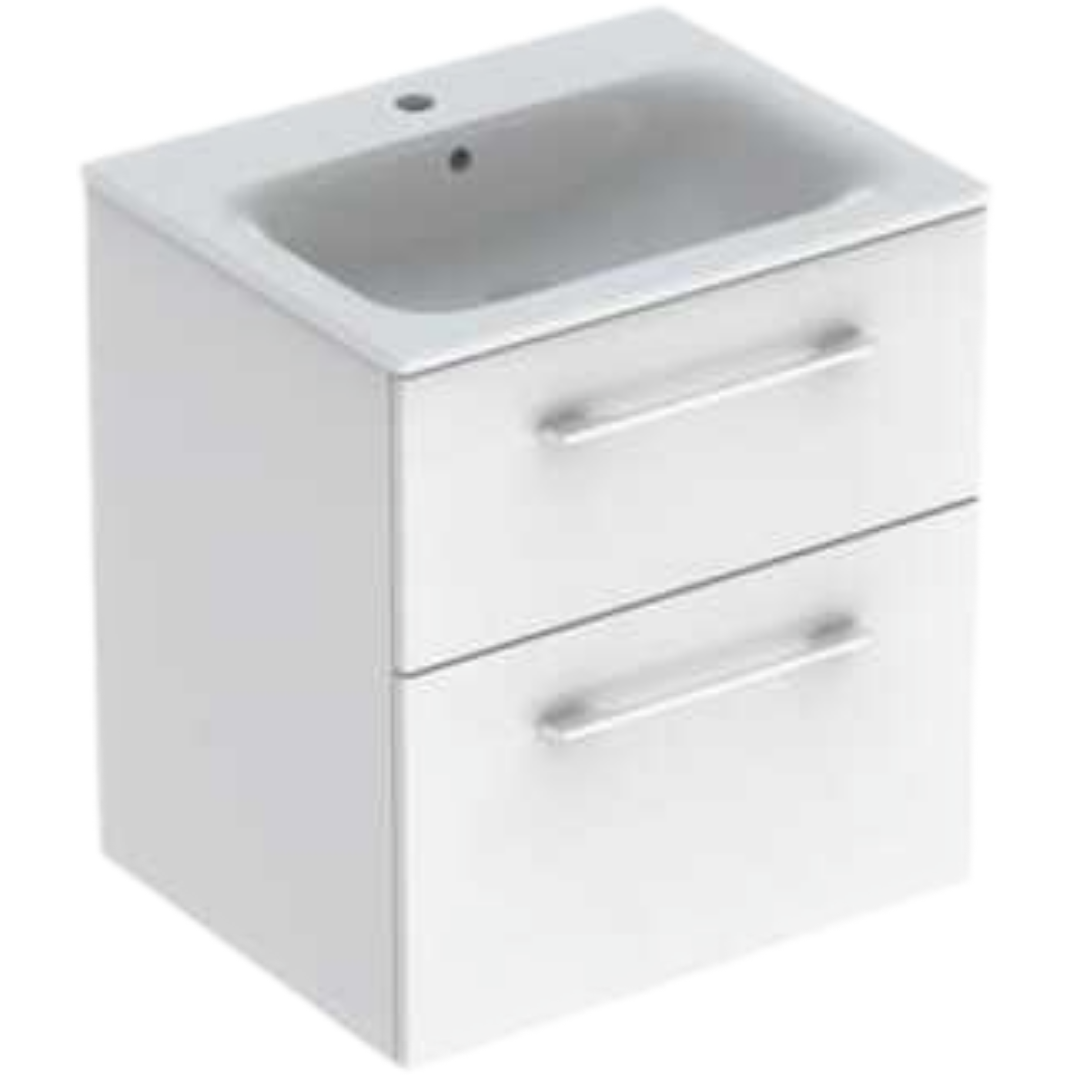 Geberit Selnova koupelnová skříňka s umyvadlem 55x50