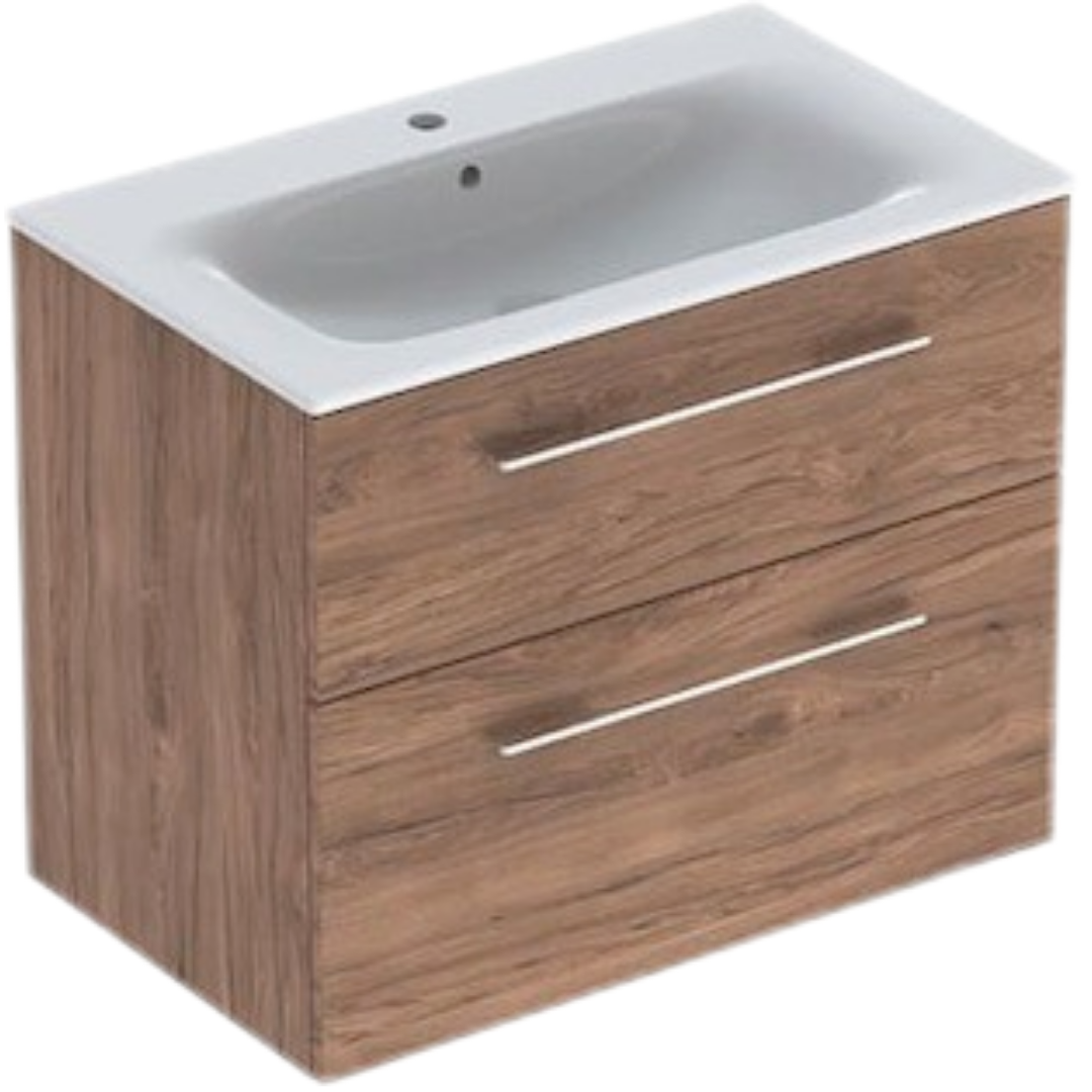 Geberit Selnova koupelnová skříňka s umyvadlem 80x50