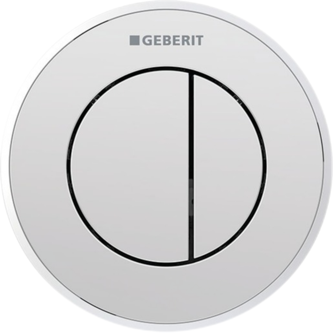 Geberit typ 10 ovládací tlačítko plast pochromovaná lesk 116.056.KH.1 Geberit