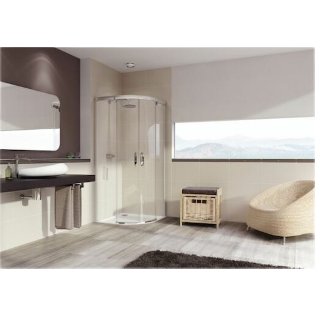 Hüppe Aura elegance sprchový kout asymetrický 100x90 cm 402412.092.322 Hüppe