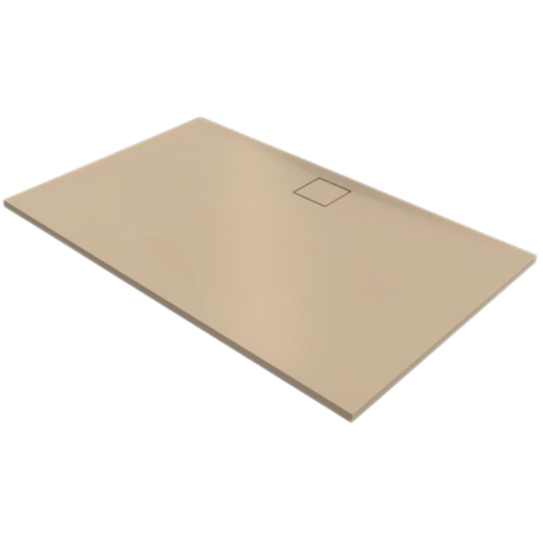 Hüppe EasyFlat sprchová vanička obdélníková 180x90 cm litý mramor béžová matná EF0115.037 Hüppe