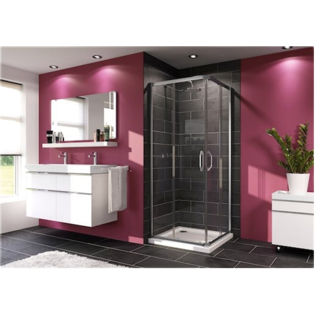 Hüppe Next sprchový kout čtverec 90x90 cm 140103.069.322 Hüppe