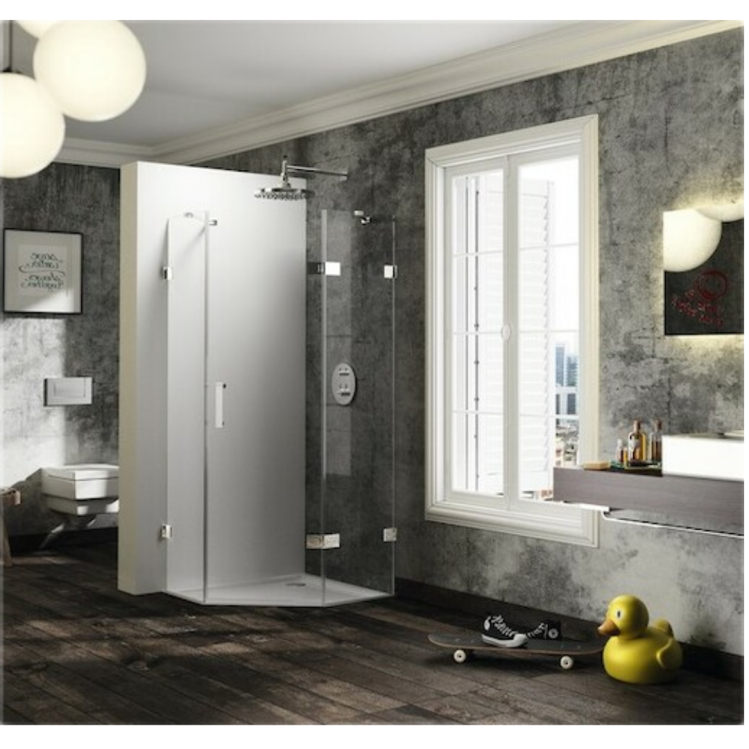 Hüppe Solva pure sprchové dveře 90x90 cm ST3901.092.322 Hüppe