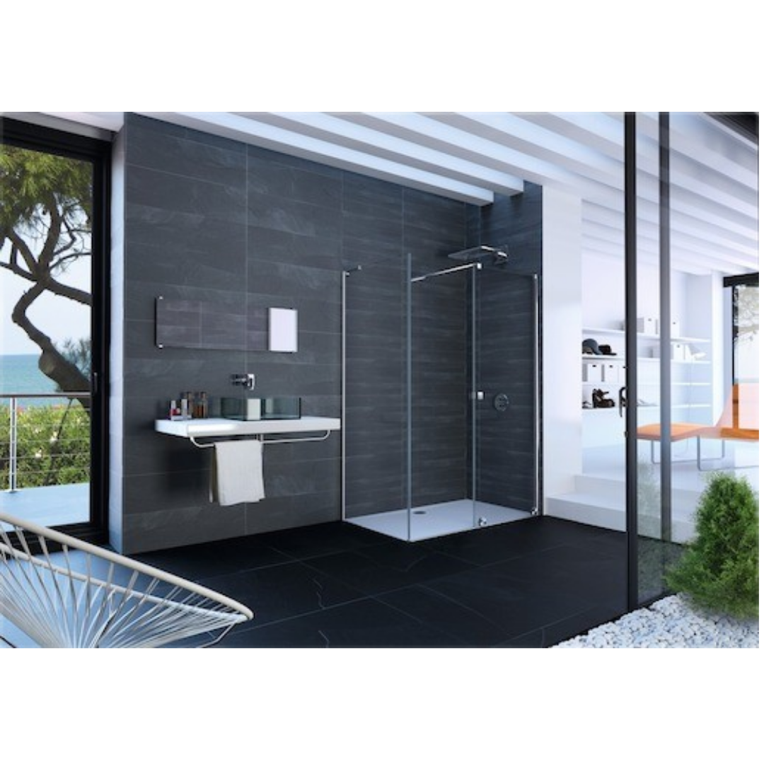 Hüppe Xtensa pure boční zástěna ke sprchovým dveřím 100 cm XT0308.069.322 Hüppe