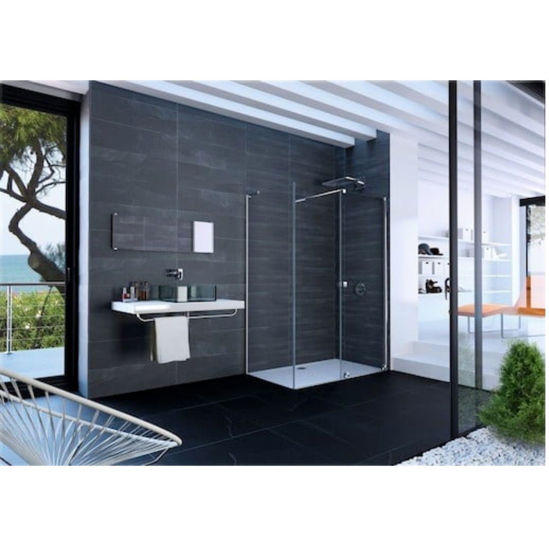 Hüppe Xtensa pure boční zástěna ke sprchovým dveřím 90 cm XT0307.069.322 Hüppe
