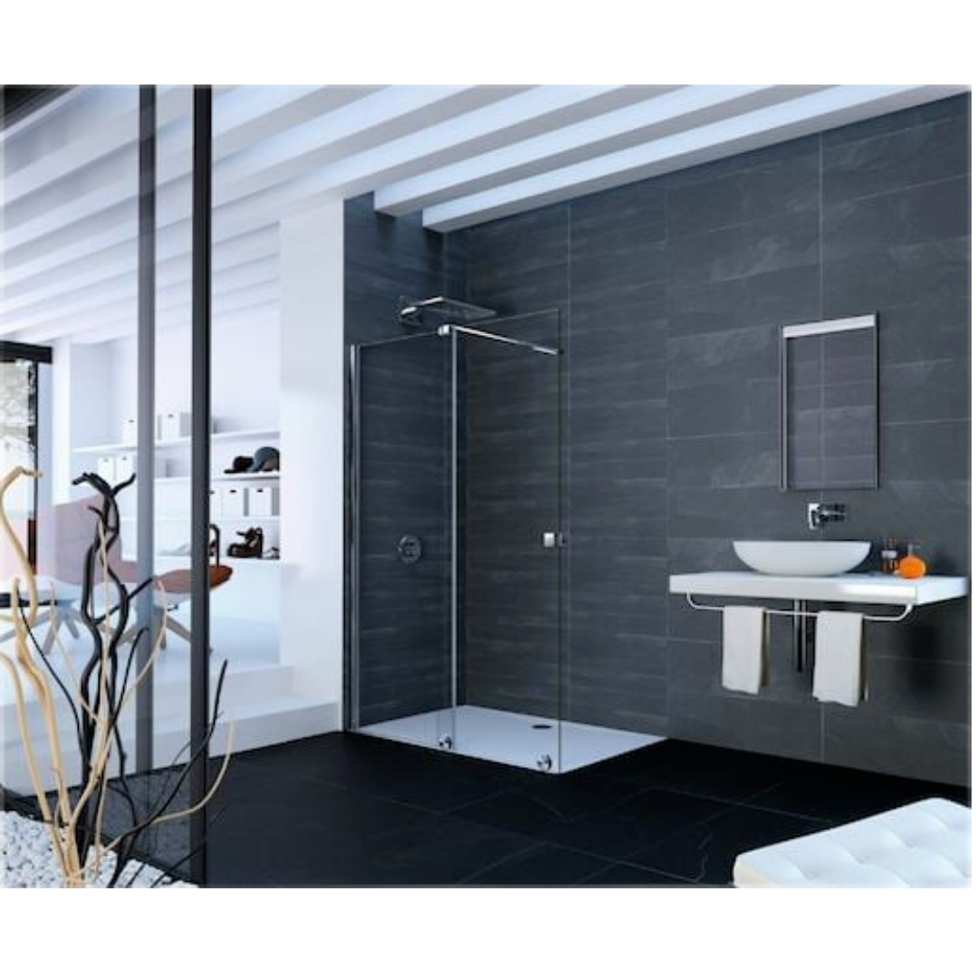 Hüppe Xtensa pure sprchová zástěna walk-in 100 cm XT0101.069.322 Hüppe