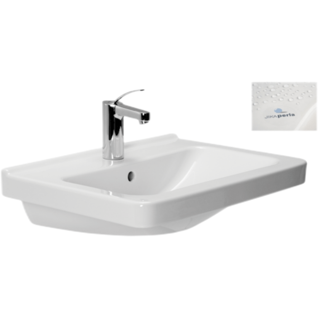 Jika Cubito umyvadlo 60x45 cm otvor pro baterii uprostřed h8104231001041 1042.3.100.104.1 Jika