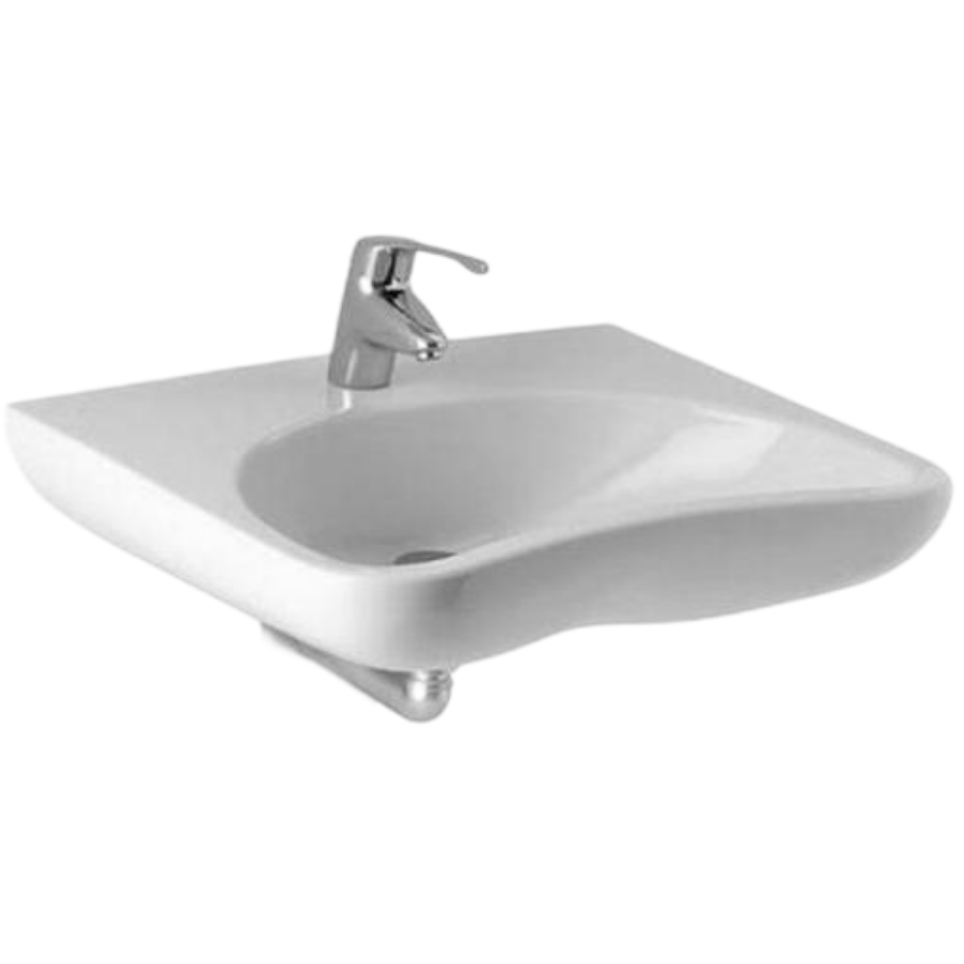 Jika Mio bezbariérové umyvadlo 64x55 cm otvor pro baterii uprostřed h8137140001041 1371.4.000.104.1 Jika